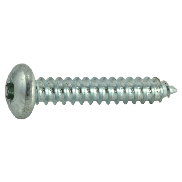 Midwest Fastener Sheet Metal Screw, #12 x 1-1/4 in, Zinc Plated Steel Pan Head Torx Drive, 15 PK 37085 - main